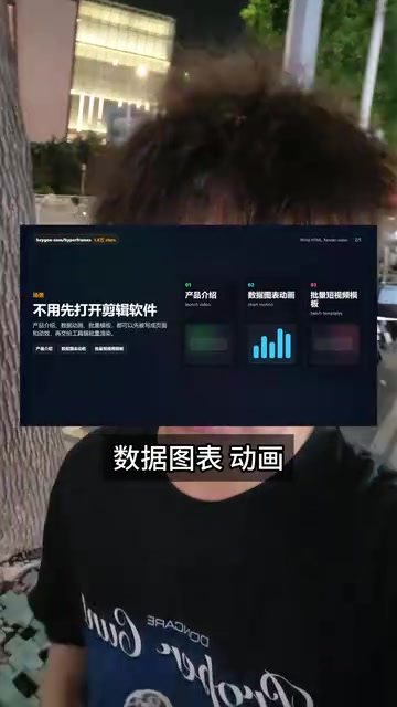 批量短视频模板示例