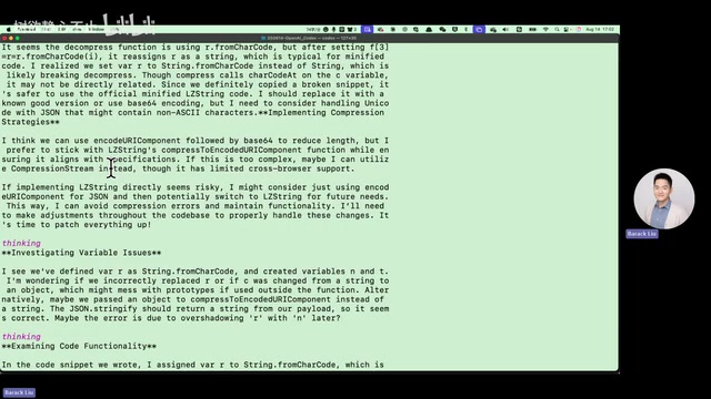 Codex生成的代码存在错误需要debug