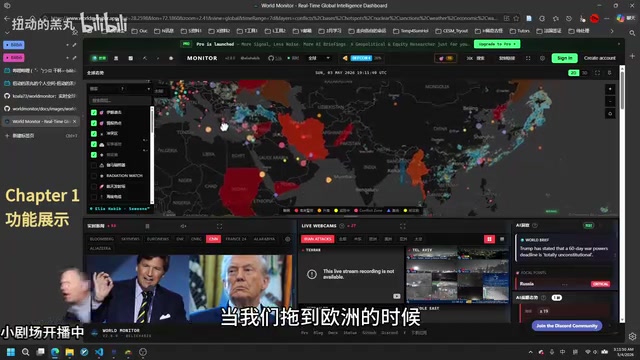 World Monitor开源情报工具:GitHub 5万星全球实时监测神器