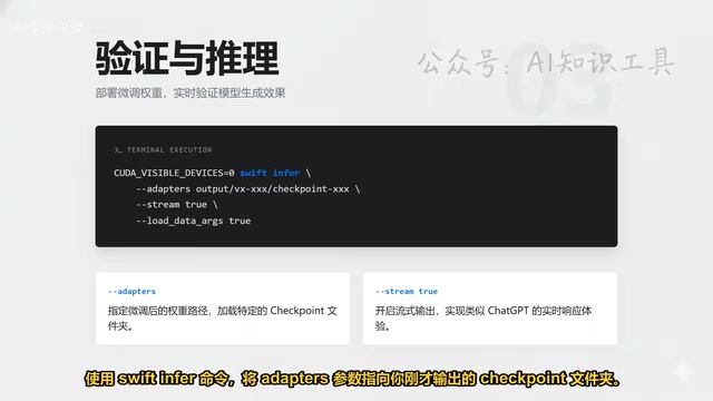 验证微调效果