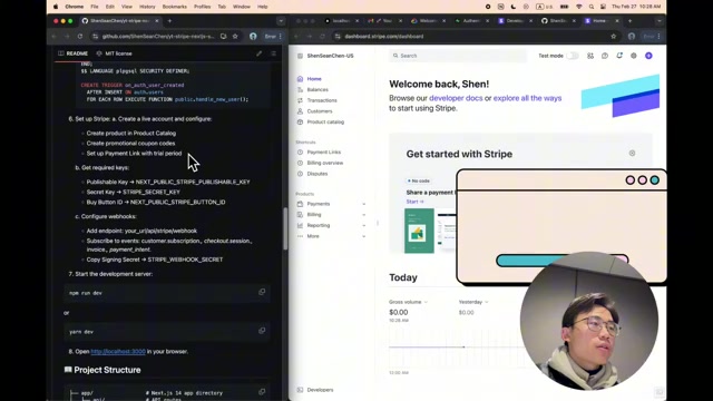 开源SaaS付费订阅模板:Next.js+Stripe+Supabase快速搭建指南