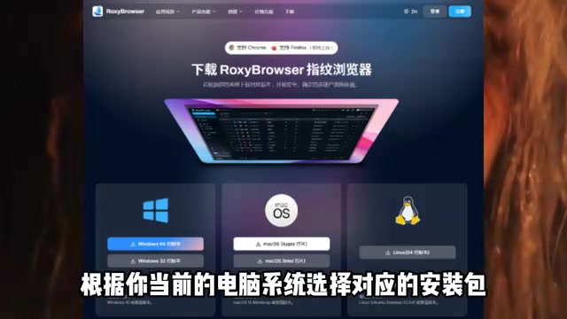选择对应的安装包