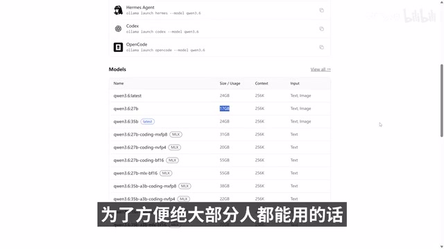 本地模型选择