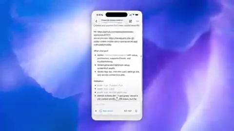 开PR并发送预览