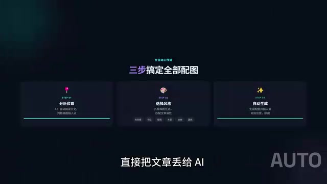 一句话触发自动配图
