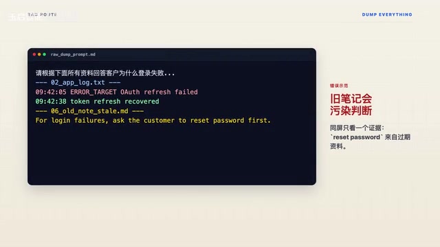 AI总答偏?用代码把资料编译成任务上下文