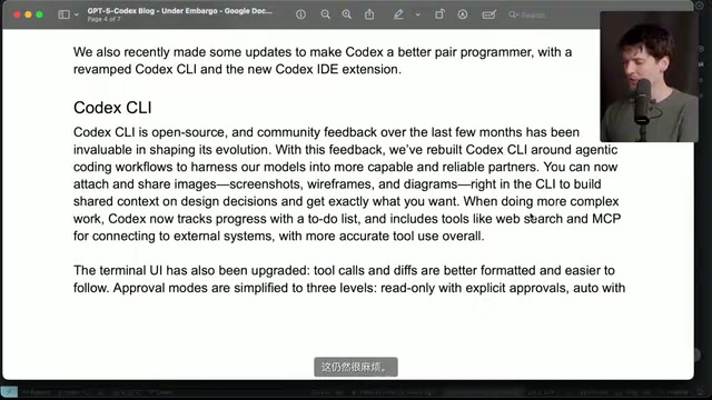 Codex CLI改进