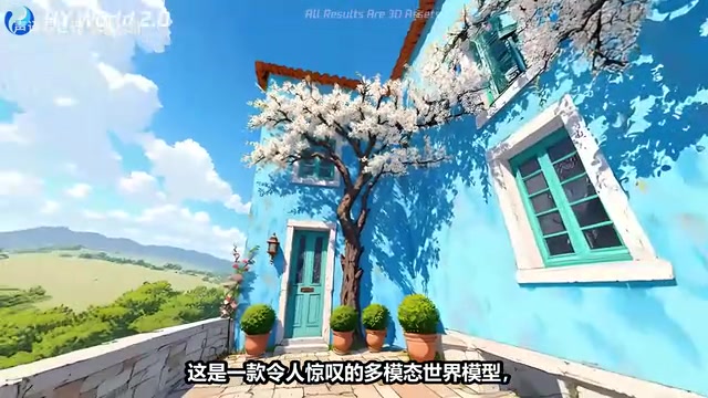 3D世界生成效果展示