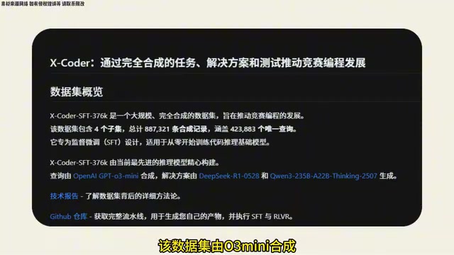 XCoder与合成数据集