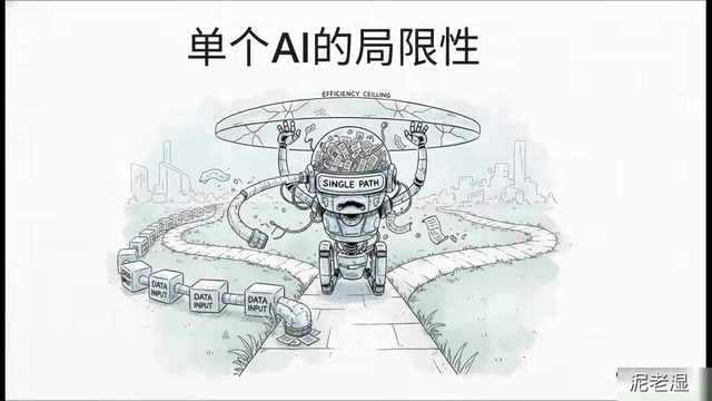 上下文窗口拥堵示意