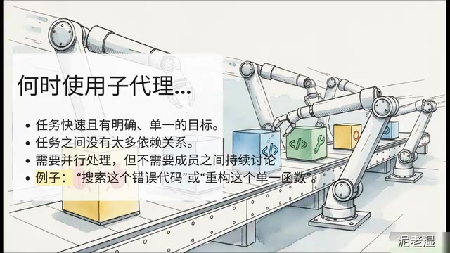 子代理适用场景