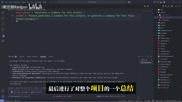 自定义命令执行效果
