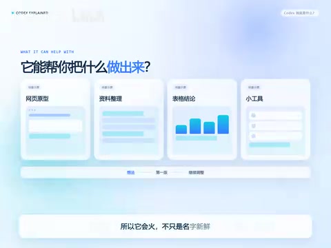 很多模糊想法，终于能往前一点