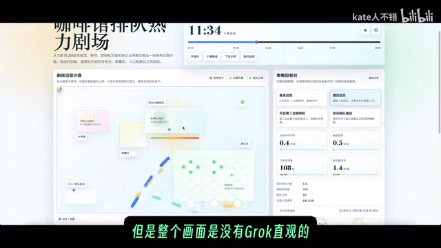GPT 5.5的咖啡馆模拟效果