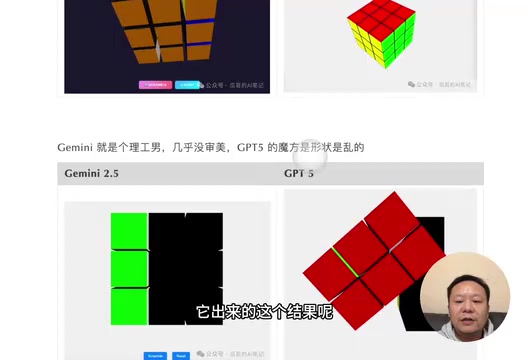 GPT-5魔方变形问题