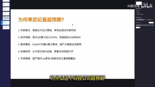 生成的PPT展望页面