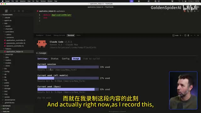 Usage命令展示的用量图表