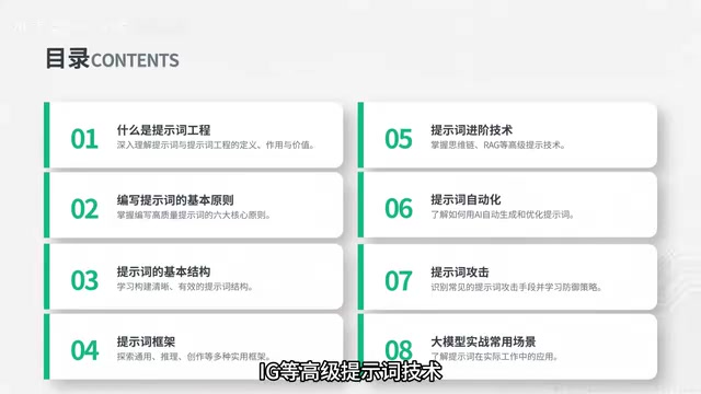 第六部分是提示词自动化