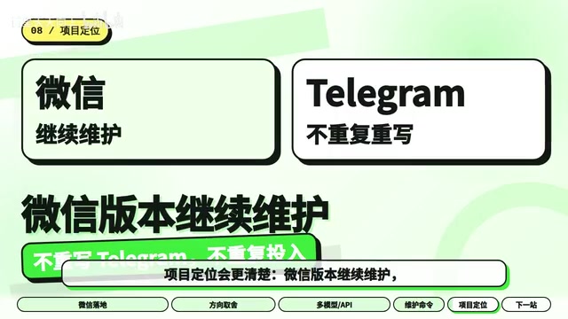 聚焦更值得做的方向