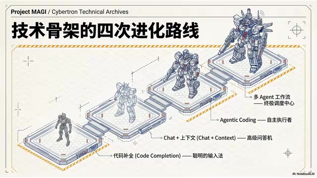 AI编程工具演进四阶段:从代码补全到多Agent协作