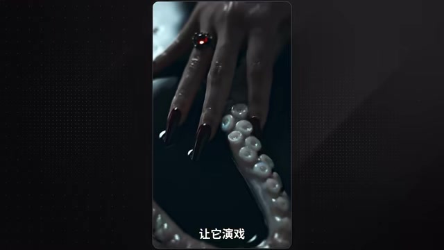 章鱼的这个触角有点太油亮了