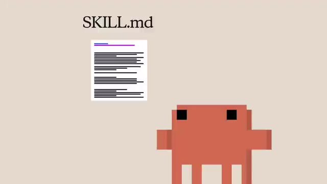 use it. A skill has a name and a description that is loaded into context. Similar to MCP,
