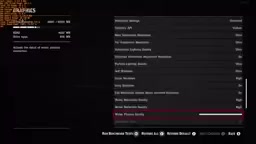 Game quality settings adjustment