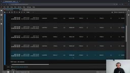 Random strategy backtest results
