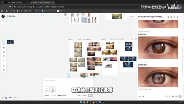 视频生成模型选择界面
