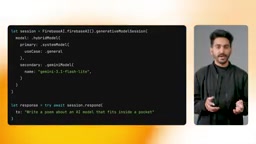 Apple platform hybrid inference support
