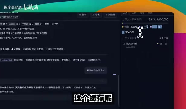 Cache hit status displayed in real time