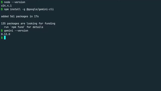 Gemini CLI 认证流程