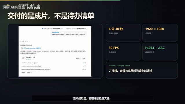 Codex对最终输出进行逐项技术验证
