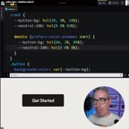 color-mix automatically adapting to both themes