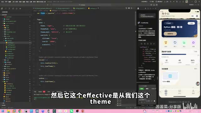 Theme variables applied in code