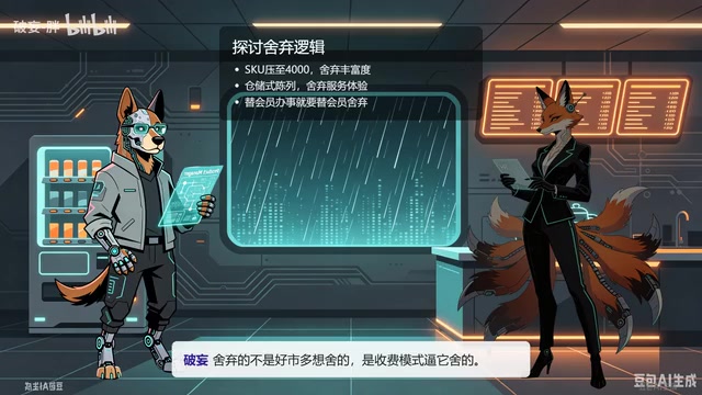那会员费也有弱点啊