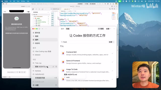 Codex插件与技能配置