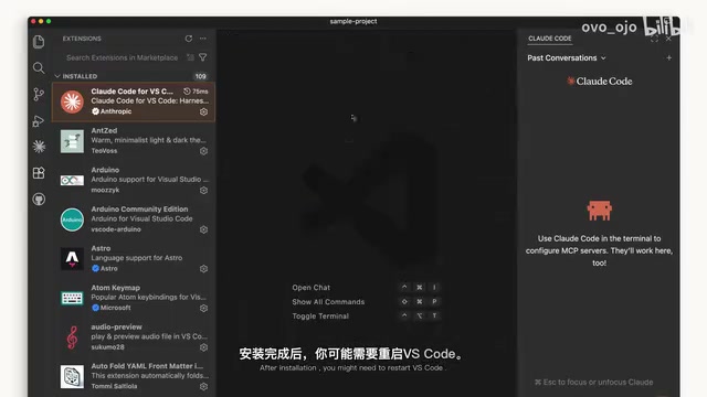 VS Code中的Claude Code