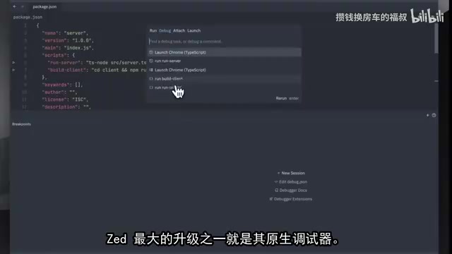 Zed原生调试器