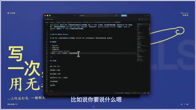 Skills配置文件内容