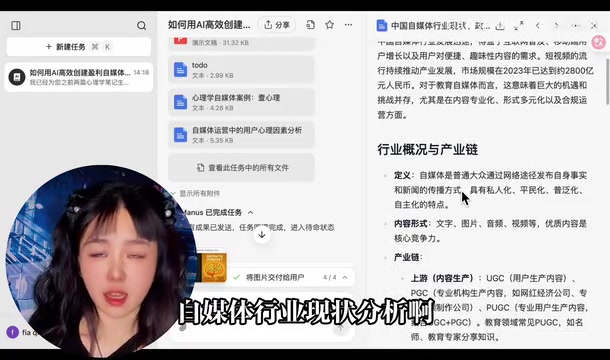 Manus输出的行业分析报告适合研究生和本科生参考