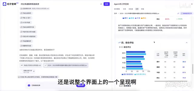 扣子空间最终分析报告效果
