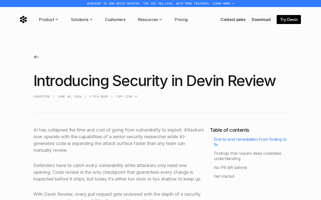 Devin Review Security Audit Feature Explained: How AI Code Review Detects Deep Security Vulnerabilities