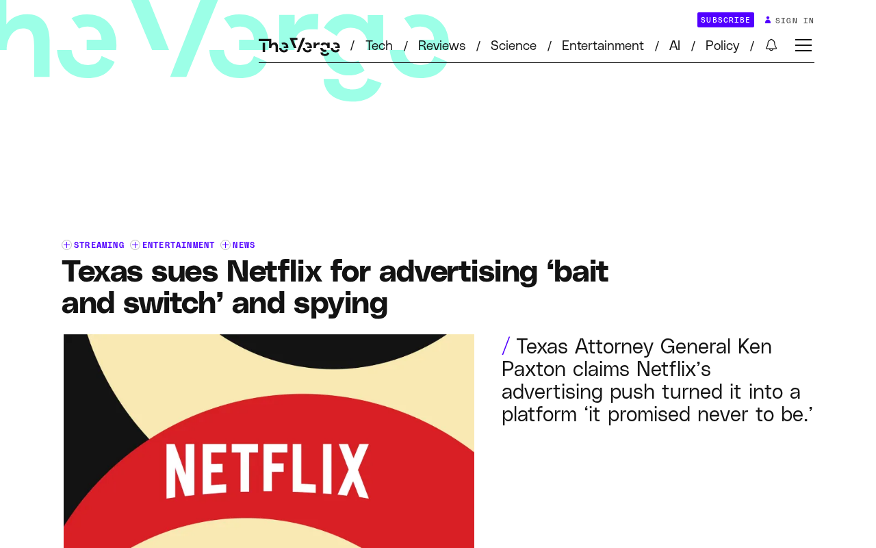 得州起诉Netflix:数据监控、成瘾设计与儿童隐私争议全解析