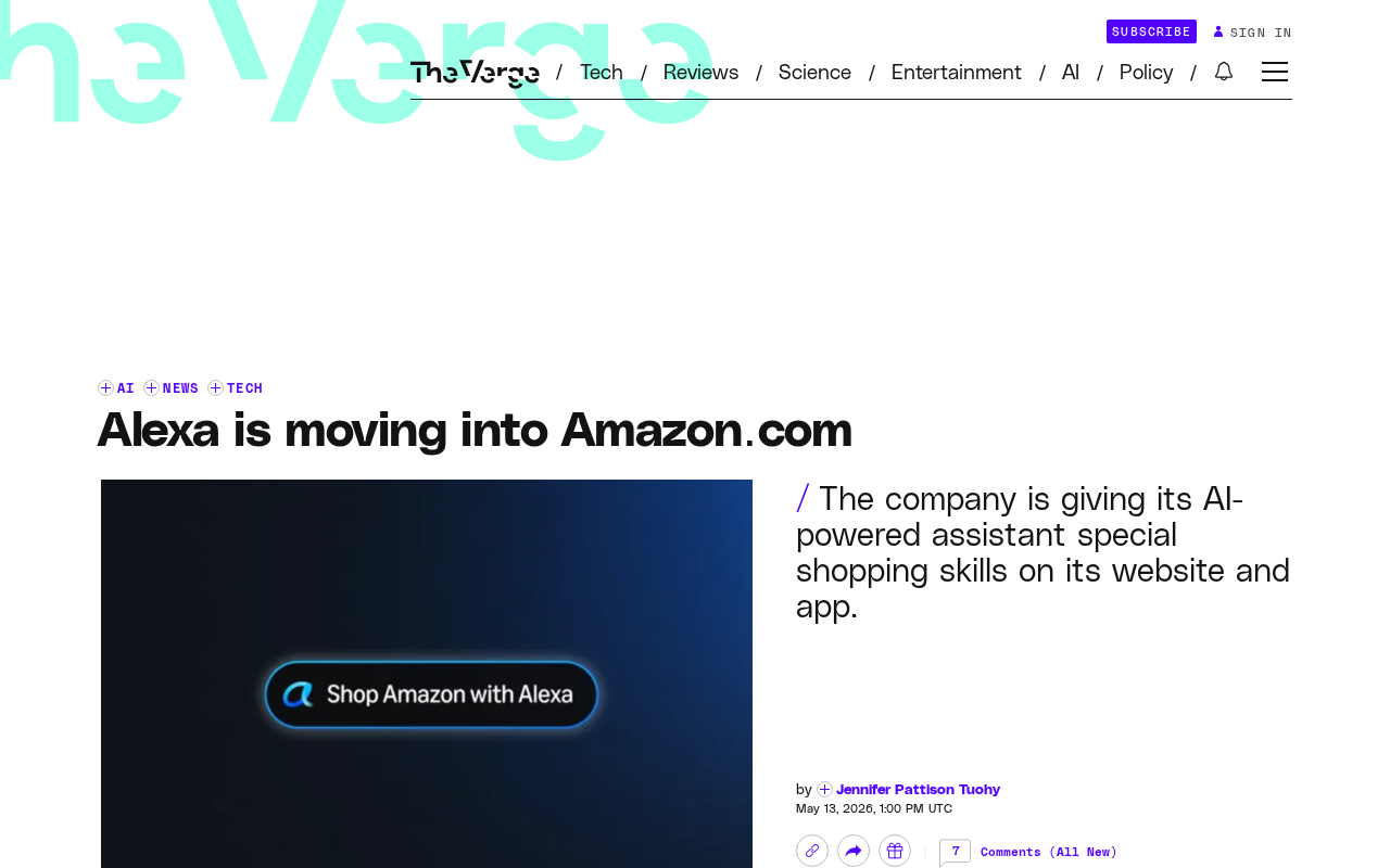 亚马逊Alexa Plus入驻Amazon.com:AI购物助手如何重塑电商体验