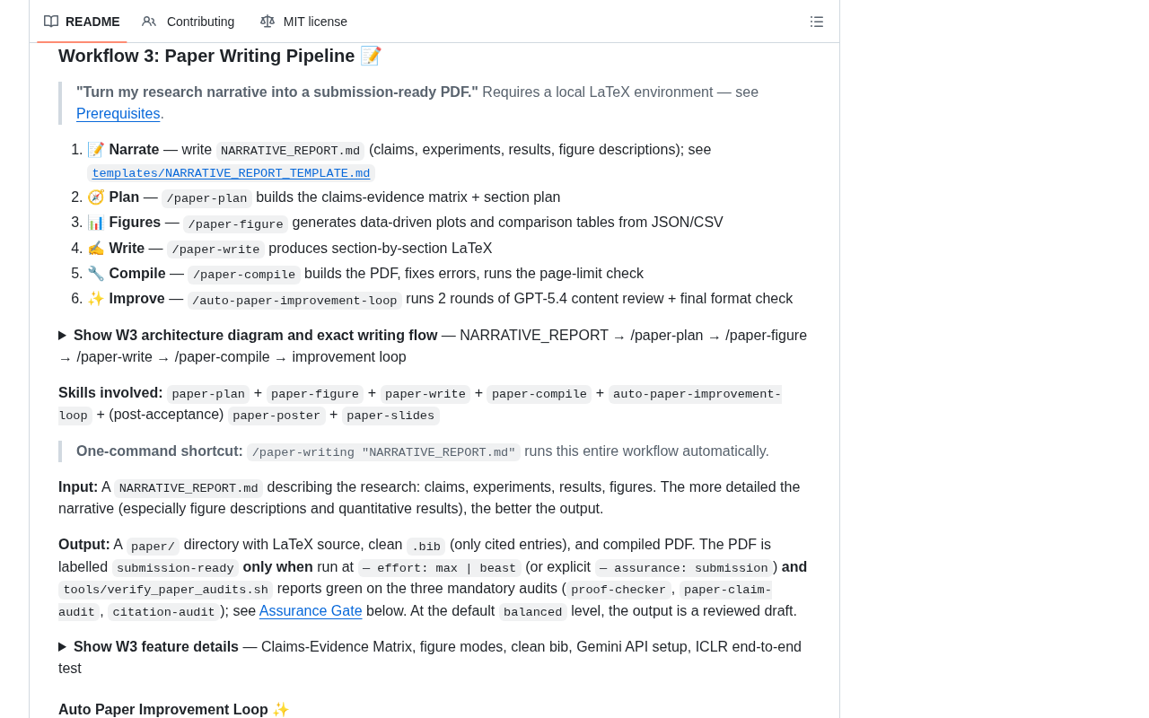 github source: wanshuiyin/Auto-claude-code-research-in-sleep: ARIS ⚔️ (Auto-Research-In-Sleep) — Lightweight Markdo
