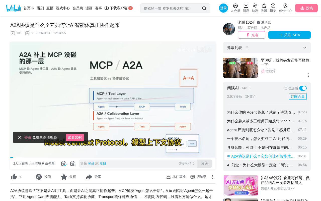 A2A协议详解:与MCP互补,构建多智能体协作的标准通信层