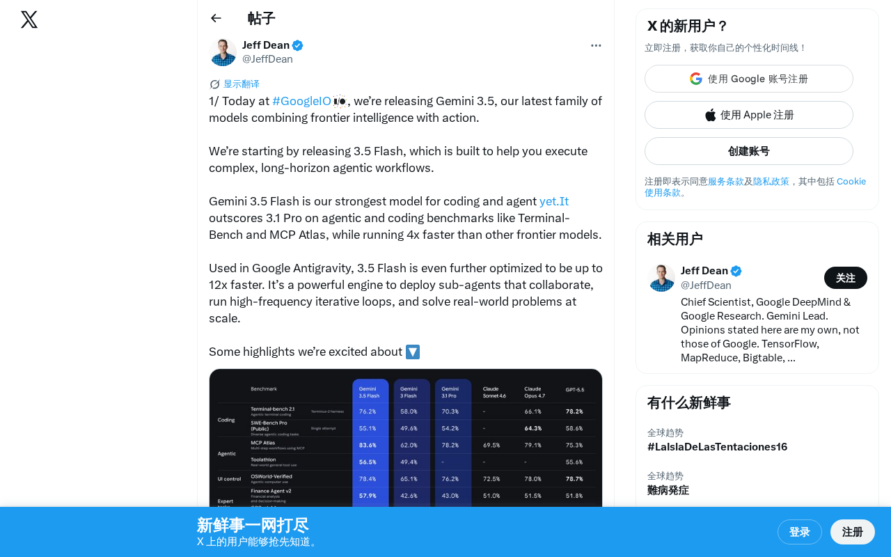 Gemini 3.5 Flash深度解析:Google打造的AI Agent执行引擎