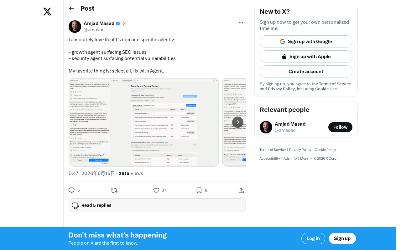 Replit领域专用Agent:一键批量修复SEO和安全漏洞