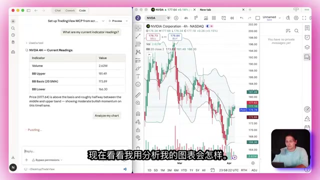 Claude Code连接TradingView:MCP协议搭建实时AI交易分析系统